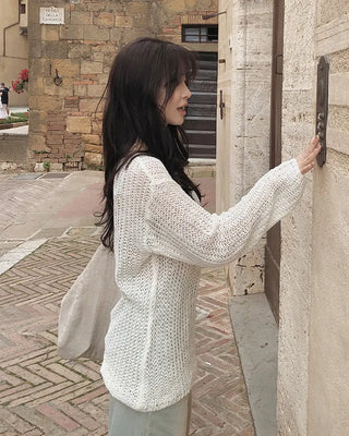 Summer Natural Net Knit