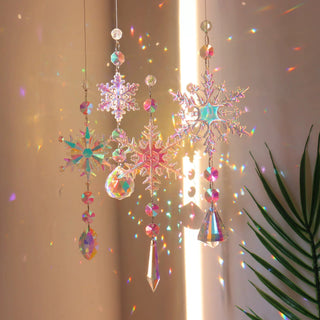 Christmas Snowflake Suncatcher
