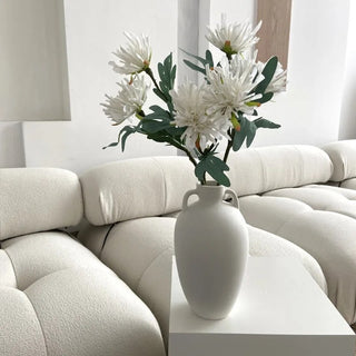 Milky White Vases