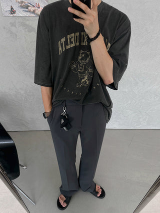 vintage printed Shirt