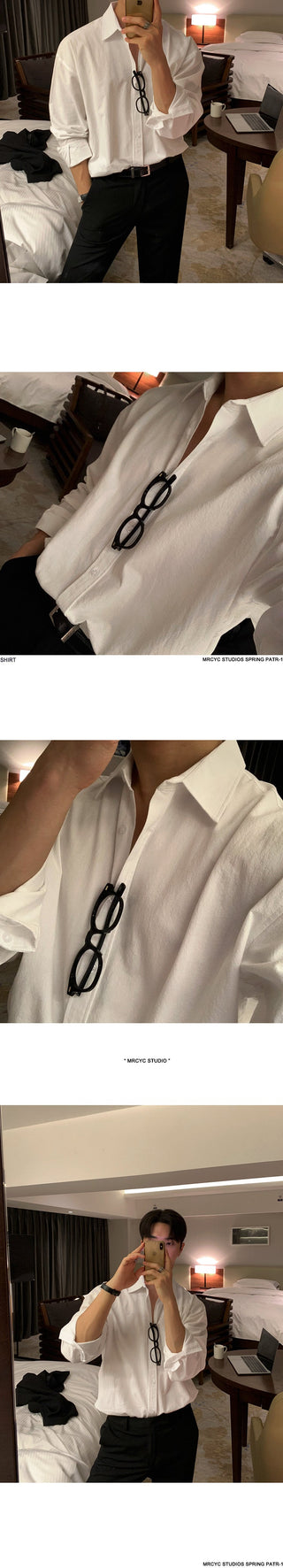 casual lapel shirt