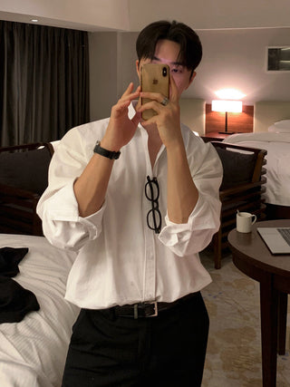 casual lapel shirt