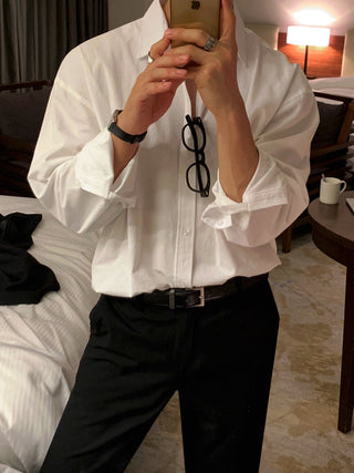 casual lapel shirt