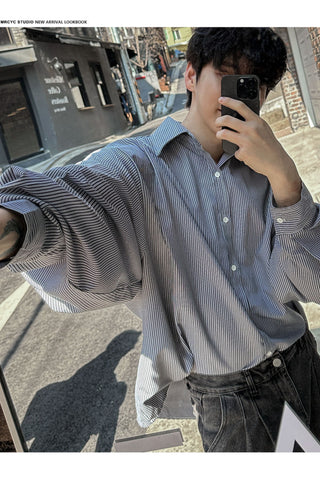 stripe casual shirt