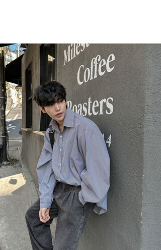 stripe casual shirt