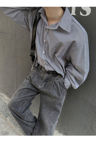 stripe casual shirt