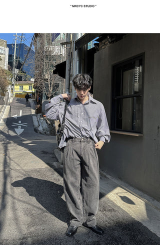 stripe casual shirt