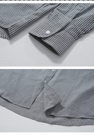 stripe casual shirt