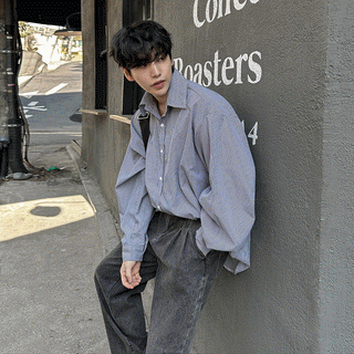 stripe casual shirt
