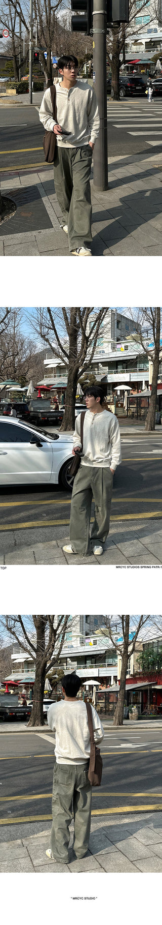 henry collar sweater