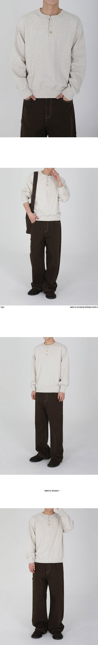 henry collar sweater