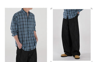 plaid casual shirt