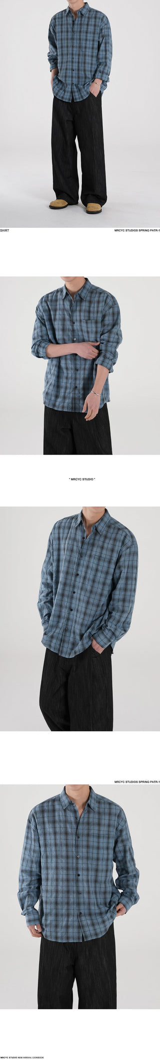 plaid casual shirt