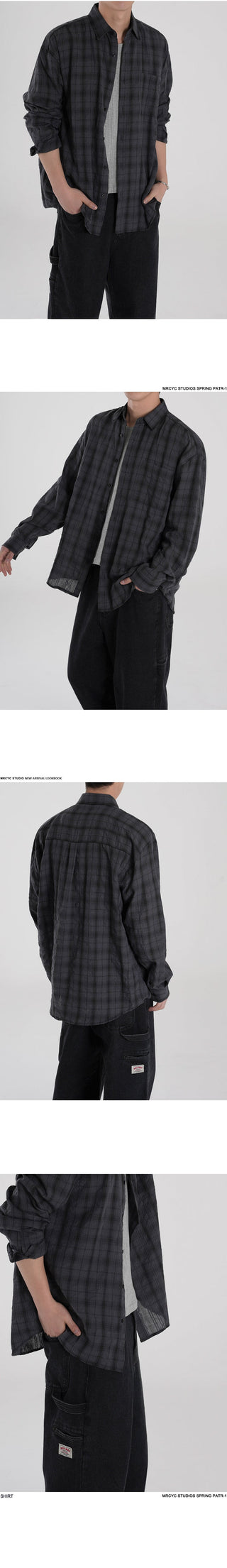 plaid casual shirt