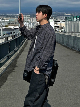 plaid casual shirt