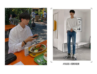 pleated cargo shirt