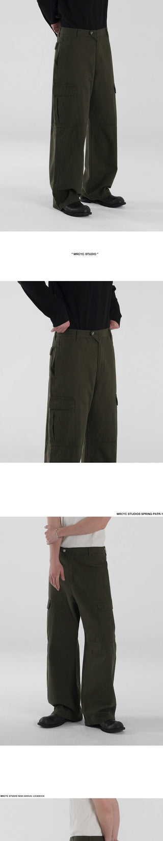 cargo wide pants