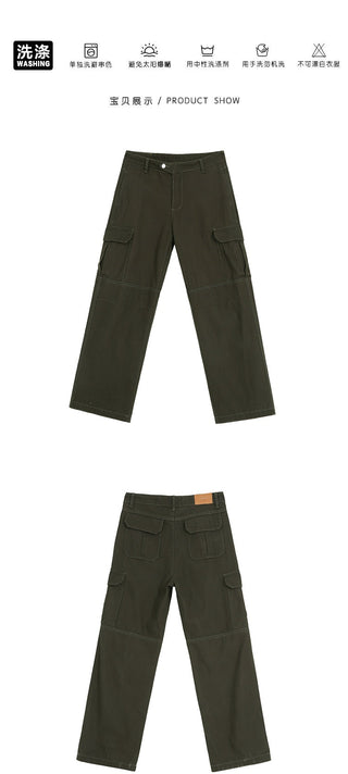 cargo wide pants