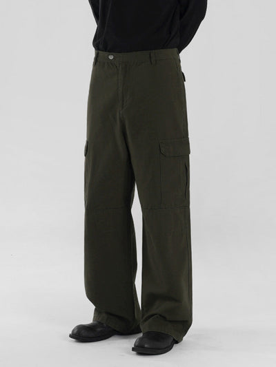 cargo wide pants