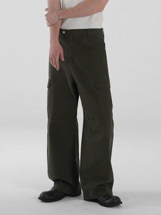 cargo wide pants