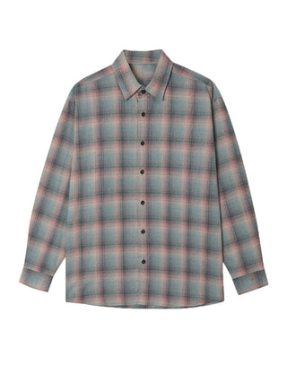contrast plaid shirt
