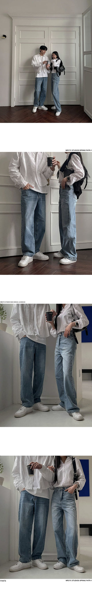 couple denim pants