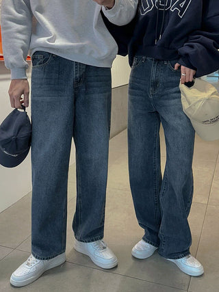 couple denim pants