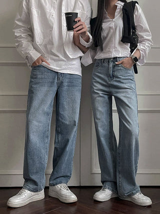couple denim pants