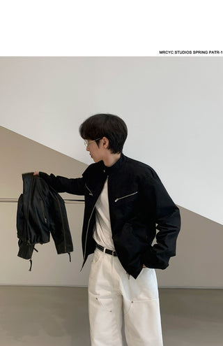 mechanical style coat