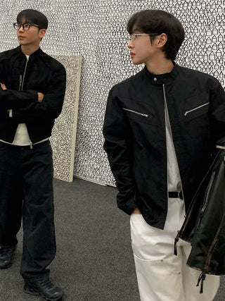 mechanical style coat