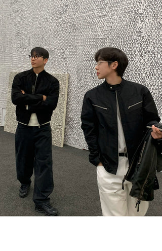 mechanical style coat