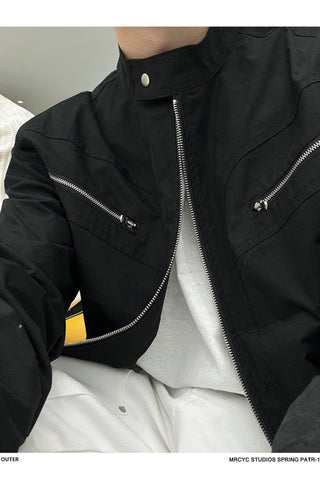 mechanical style coat