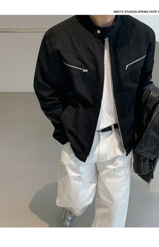 mechanical style coat