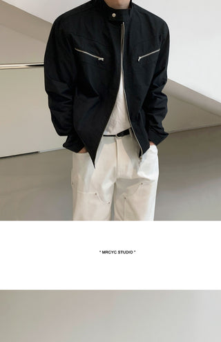 mechanical style coat