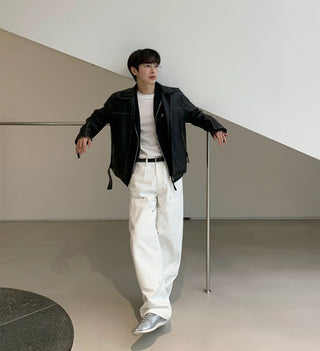 mechanical style coat