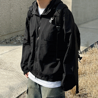 hooded assault jacket