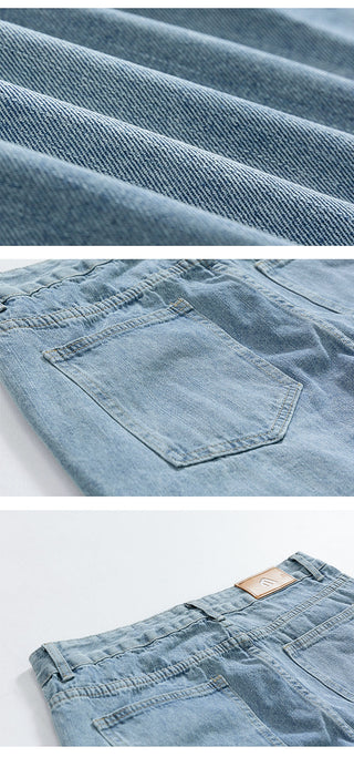baggy straight jeans