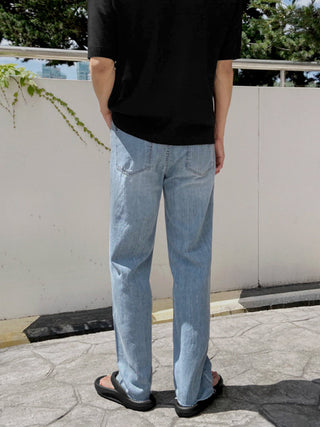 baggy straight jeans