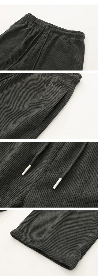 draping straight pants