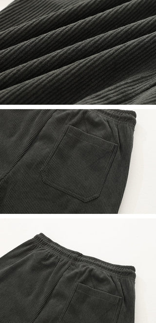 draping straight pants