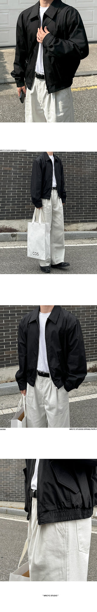 short lapel jacket