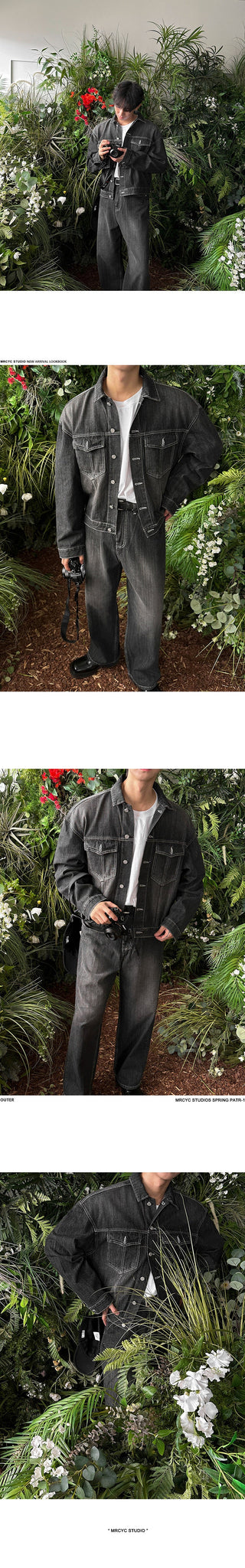 raw wash suit