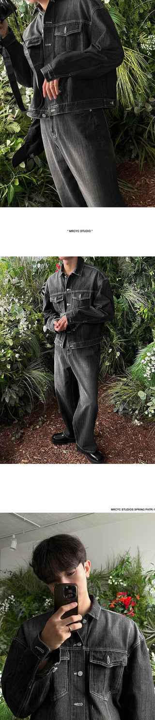 raw wash suit