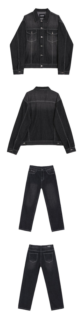 raw wash suit