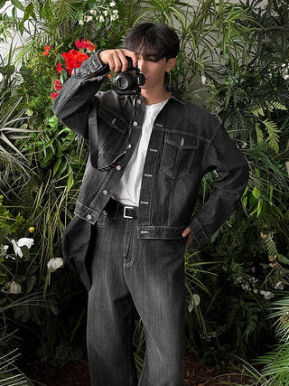 raw wash suit