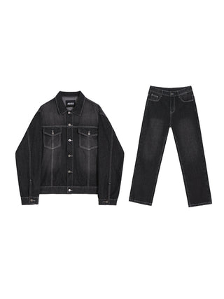 raw wash suit