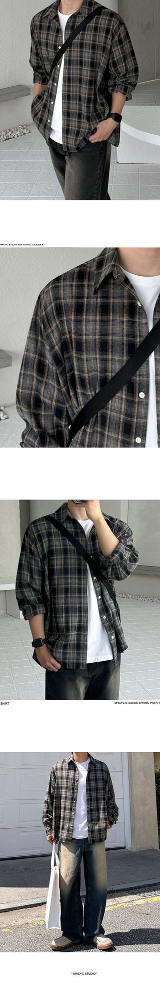 Japanese plaid shirt