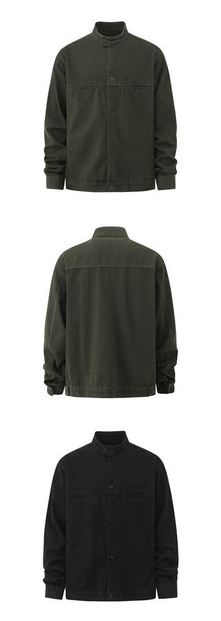 workwear stand collar