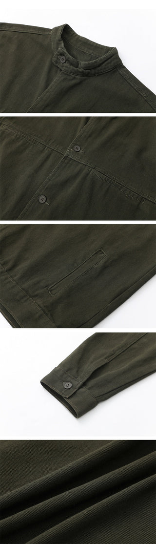 workwear stand collar