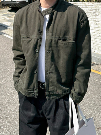 workwear stand collar